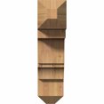 thumbnail image 6 of Ekena Millwork 5 1/2"W x 22"D x 22"H Balboa Craftsman Smooth Bracket, Western Red Cedar, 6 of 13