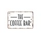 thumbnail image 1 of Letrero de metal para barra de café, diseño moderno de cocina, granja, cafetería, pared de metal o lienzo, decoración para sala de estar, tamaño: 8 x 12 pulgadas, 1 of 4