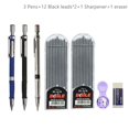 thumbnail image 1 of 2.0mm Mechanical Pencil Set 2B Automatic Pencils with Color/Black Lead Refills for Draft Drawing  Writing  Crafting  Art Sketch, 1 of 6