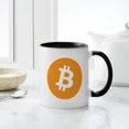 thumbnail image 4 of CafePress - Mug With The Bitcoin Logo - 11 oz Ceramic Mug - Novelty Coffee Tea Cup, 4 of 4