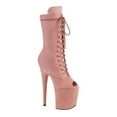 thumbnail image 2 of Women's Pleaser Flamingo 1051FS Mid Calf Open Toe Bootie, 2 of 2