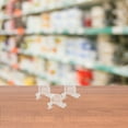 thumbnail image 4 of EXHUMKY Clear Plastic Shelf Clips, 100 Pieces, Sleek Design for Retail Displays, Improved Visibility and Support, 4 of 8