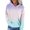 Pink, variant on Vedolay Oversized T Shirts Women's Oversized Zip Up Hoodies Sweatshirts Fall Casual Drawstring Jackets with Pockets,White S