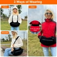 thumbnail image 5 of Heated Hand Muff,  Electric Hand Warmer Pouch with 3 Heating Levels for Hunting Fishing, 5 of 8