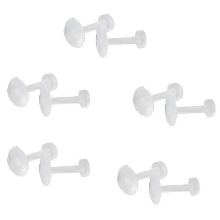 10Pcs Retainer, Flexible Acrylic  Retainer Ears Lip