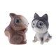 thumbnail image 1 of 2 Unidades Squirrel \u0026 Cat Luz Solar l Doméstico l Jardín Ornamento Estatuilla Decorativa Al Aire Libre Baoblaze Adorno de luz LED de jardín, 1 of 8