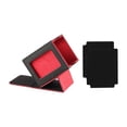 thumbnail image 1 of Runquan Card Deck Box Card Case Collectible Cards Container Deck Case Black Red, 1 of 8