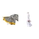 thumbnail image 1 of Manta A Rayas Y Elegante Estatua De Porcelana De Una Dama Para Decorar El Sofá Cama, La Silla, El Estante, El Porche O El Armario De Un Dormitorio Moderno De Estilo Rústico., 1 of 8