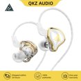 thumbnail image 4 of [Blanco] Internos QKZ AK6 Ares God Of War Con Control Por Cable Y Micrófono HIFI Internos para Y Correr (Blanco), 4 of 9