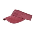 thumbnail image 2 of WEIYLL Chapeau de Soleil pour Femmes Sports de Baseball Confortable Pare-Soleil Sans Dessus Rouge, 2 of 3