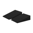 thumbnail image 1 of DYNWAVECA Auto Seat Wedge Leveling Cushion, Car Rear Seat Wedge Pad, Angled Design Breathable Fabrics Seat Leveling Pad for Trip Auto 2pcs, 1 of 10