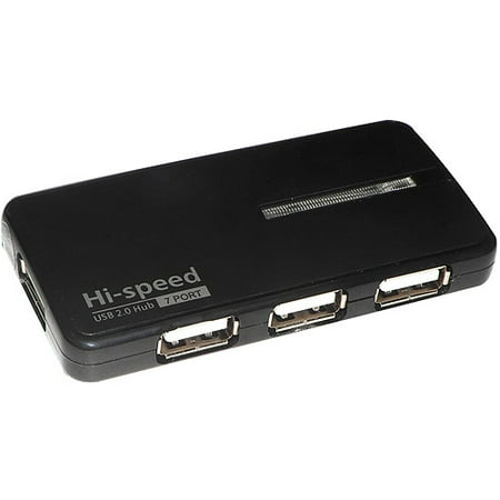 Inland 7-Port USB 2.0 Hub
