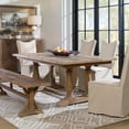 thumbnail image 5 of Uttermost Stratford Transitional Solid Wood Dining Table in Brown, 5 of 7