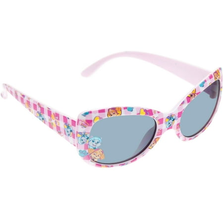 Nickelodeon Paw Patrol Girls Gingham Sunglasses One Size Pink multi