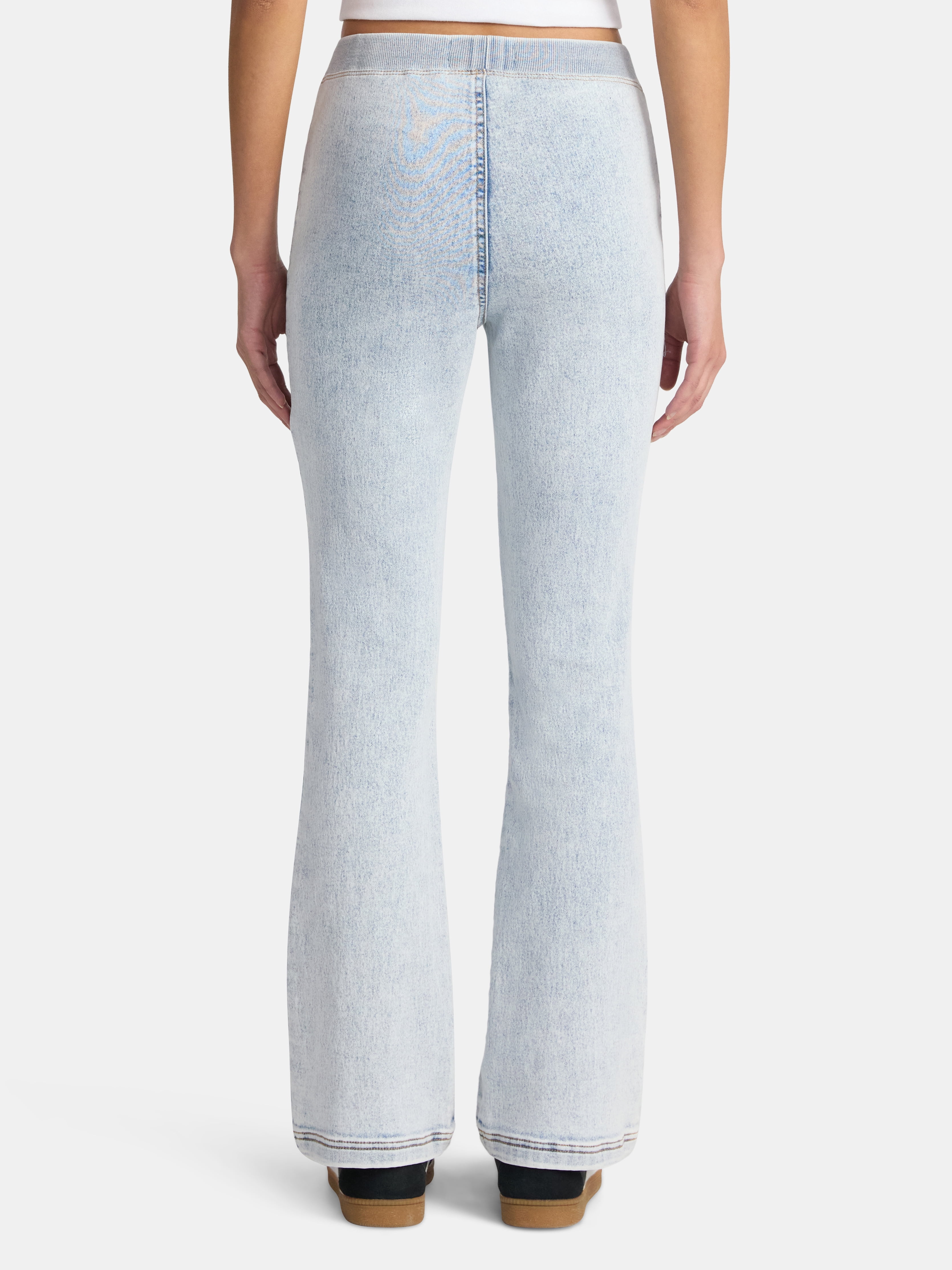 No Boundaries Rib Waist Boot Cut, Women's