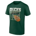thumbnail image 2 of Men's Hunter Green Milwaukee Bucks Alley Oop T-Shirt, 2 of 3