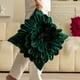 thumbnail image 4 of Funda de cojín navideña | Diseño floral rojo y verde | Funda de cojín para sofá de 50 x 50 cm | Decoración navideña | Funda de almohada de tela lavable para silla y cama, 4 of 6