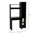 thumbnail image 4 of FM FURNITURE Nashville Writing Desk, Six Shelves, 4 of 6
