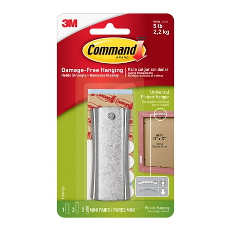 

12 Pack: Command™ Sticky Nail Sawtooth Metal Hanger Set