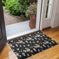 thumbnail image 2 of Daisy Flower Pattern Door Rugs,Washable Non Slip Door Mats Indoor,Decorative Door Mats,Entry Mat Indoor for Entrance,Bedroom,Kitchen,Bathroom,17"x30", 2 of 6