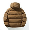 thumbnail image 4 of qolati Men's Hooded Puffer Jacket Winter Coat Warm Thickened Zip Up Color Block Quilted Padded Jackets with Pockets, 4 of 4