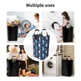 thumbnail image 6 of KLL Seahorses And Plants Laundry Hamper,Large Canvas Fabric Lightweight Storage Basket Toy Organizer Dirty Clothes Collapsible Waterproof, 6 of 6