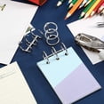 thumbnail image 5 of HTCM Metal Loose Leaf Binder Rings, Silver, 20 Count, 5 of 5