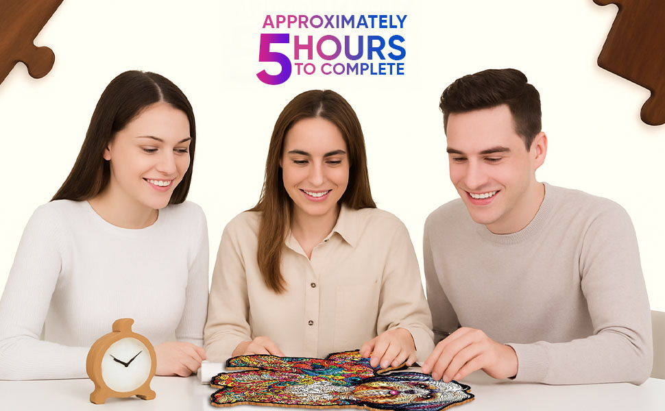 Nestologi Shih Tzu Dog Premium Wooden Jigsaw Puzzle for Adults - Large - 5 Hours to Complete