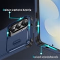 thumbnail image 6 of Case for Samsung Galaxy S26+ 5G 6.7-inch,Compatible with MagSafe, Built In Slide Camera Cover Heavy Duty ShockProof Protective Case,Blue,For Galaxy S26+ 5G, 6 of 8