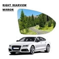 thumbnail image 4 of AMERTEER Wing Mirror Glass Compatible with GOLF 2013-2020 Clear Car Side Power Heated Mirror Glass Premium Auto Right Door Rear View Mirror Glass  for Car Auto, 4 of 11