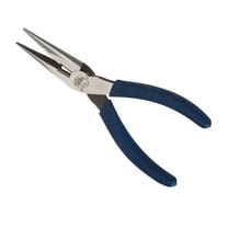 Ideal 6 in Long Nose Plier,Side Cutter Dipped Handle 35-036