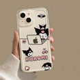 thumbnail image 3 of Cinnamoroll Kuromi Phone Case For iPhone 14 11 12 13 Pro MAX Mini 7 8 Plus XR XS SE2 Cute Cartoon Silicone Cover Shell FGS, 3 of 6