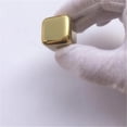 thumbnail image 2 of Stainless Steel Ice Cubes Stainless Steel Whiskey Stones Ice Glacier Cooler Stone Beer Cooler Reusable Ice Cubes (Color : Gold, Size : 2.7x2.7x2.7cm), 2 of 4