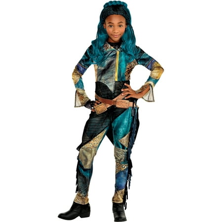 Party City Uma Halloween Costume for Girls, Descendants 3, Includes Accessories