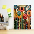 thumbnail image 2 of FORMRS Acrylic Clipboard with Low Profile Clip Standard A4 Letter Size, 12.5" x 9", Red Colorful Flowers with Dots, 2 of 8