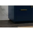 thumbnail image 5 of Elegant Decor Blake 48" Aluminum Alloy MDF Single Bathroom Vanity in Blue, 5 of 8