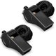 thumbnail image 1 of Silbato deportivo de plástico con cordón, paquete de 2, 5 x 1,7 x 2,1 cm, sonido fuerte y nítido, ideal para entrenadores, árbitros y oficiales, 1 of 5