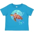 thumbnail image 3 of Inktastic Fort Lauderdale, Florida Swimming Sea Turtle with Bubbles Boys or Girls Toddler T-Shirt, 3 of 5