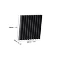 thumbnail image 2 of Electronics Cooler Heatsink for MOS GPU IC Chip Black 28 x 28 x 3 mm 10PCS, 2 of 5
