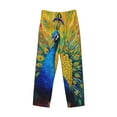 thumbnail image 2 of Haiem Peacocks Men's Pajama Pants Ultra Lightweight Pjs Bottoms Sleepwear Bottom Pants With Pocket Drawstring-XX-Large, 2 of 7