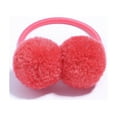 thumbnail image 3 of Hair Accessories New Trendy Candy Color Hair Band Hair Ponytail Holders Elastics Pigtail Ponytail Holders Small Pompom Hair Ties Elastic Rubber Bands Plush Ball Hair Ties 8, 3 of 8