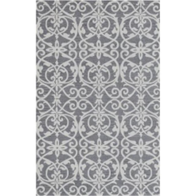 Dynamic Rugs GL10147864910 Galleria Rugs, Silver - 9.2 x 12.6 in.