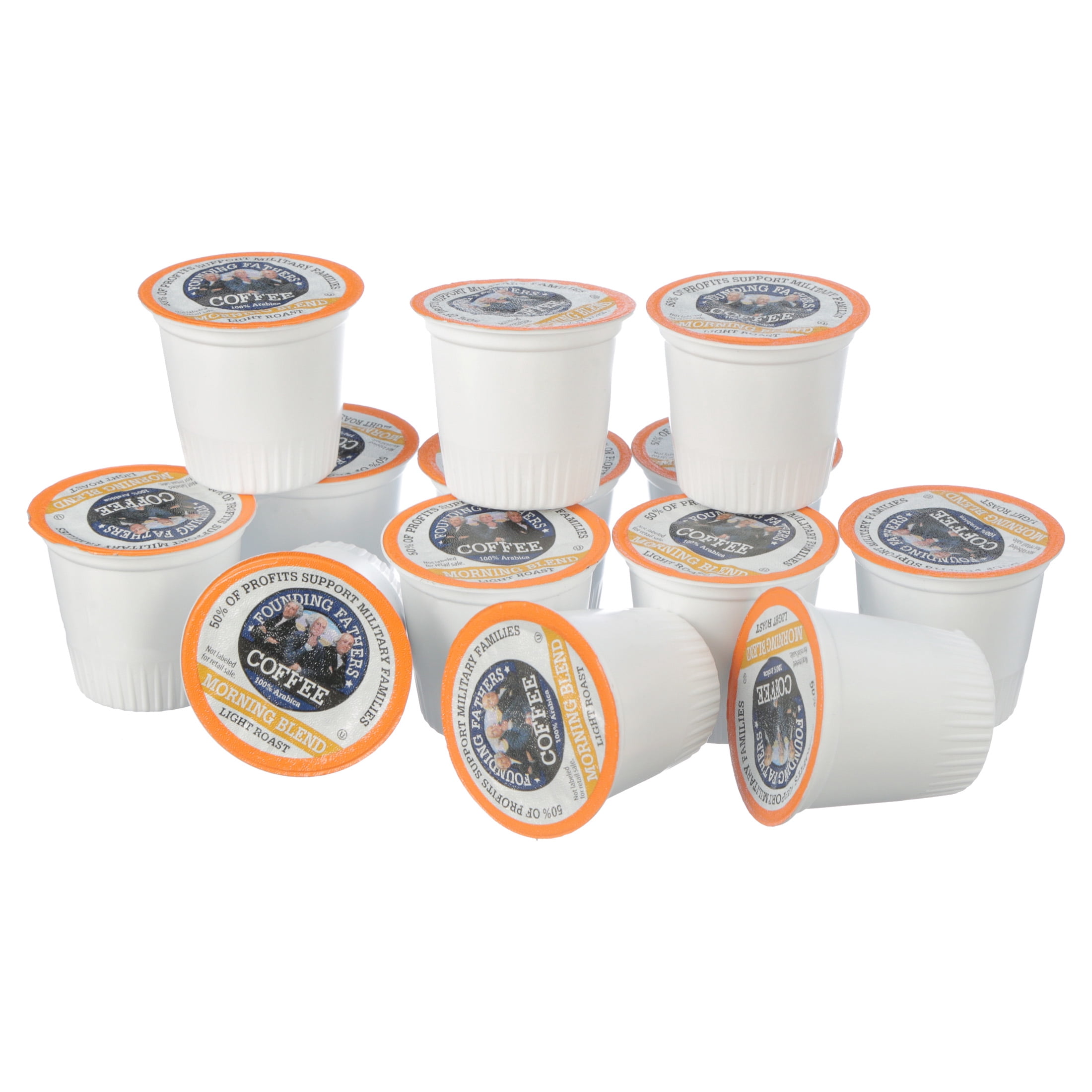 Founding Fathers Morning Blend Coffee 100% Arabica Kcups, 16 Ct