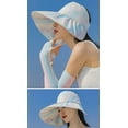 thumbnail image 3 of CoCopeaunts Women's Sunhat UV Protection Beach Casual Large Wide Brim Breathable Stylish Gradient Color Packable Shell Cap Tarvel Hiking, 3 of 8