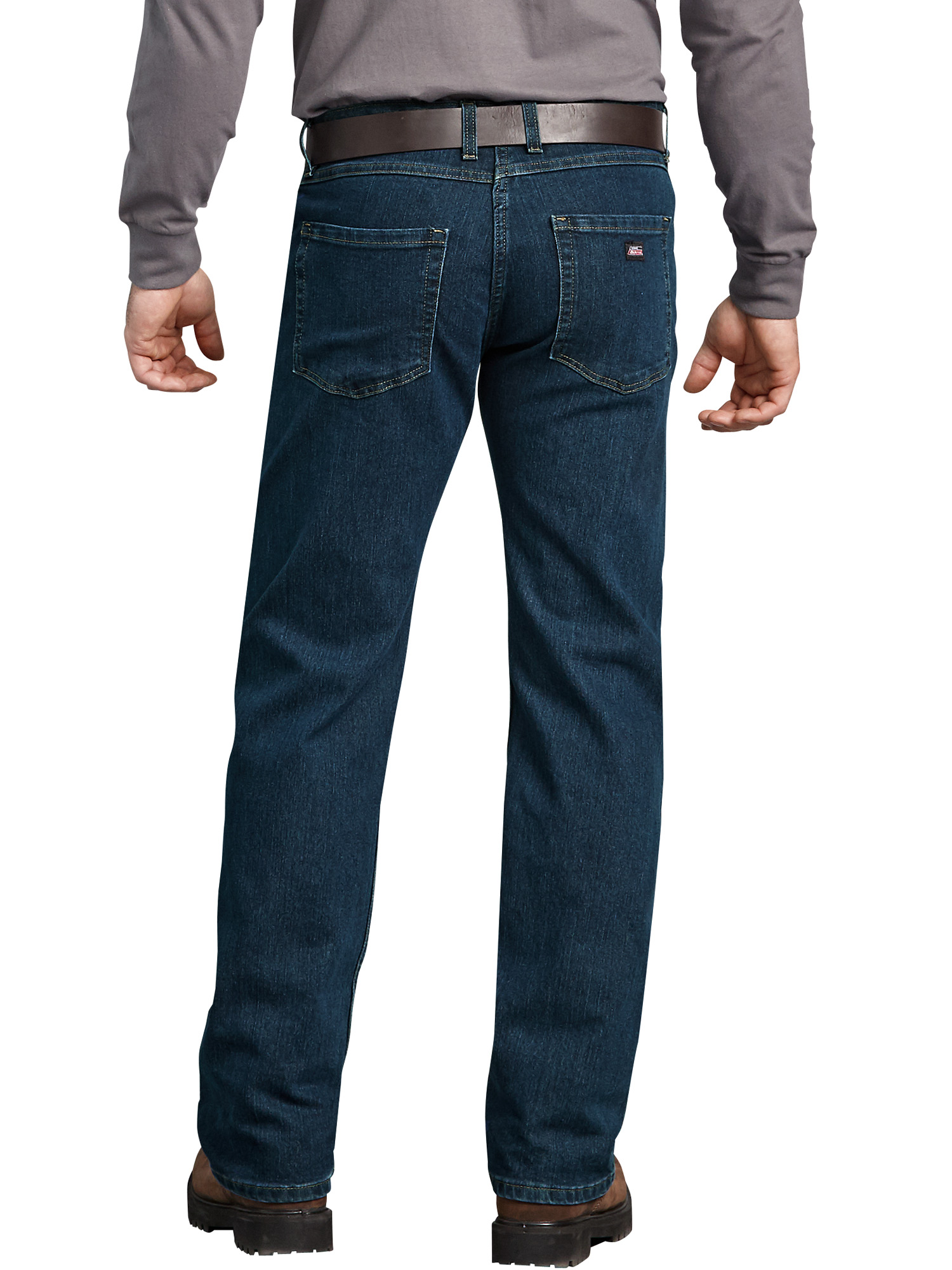 Dickies Mens and Big Mens Relaxed Straight Fit 5-Pocket Denim Jeans - image 3 of 3