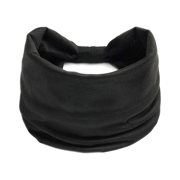 Banda elástica deportiva de color puro, versión ancha, para yoga, antitranspirante, absorbente del sudor, con grifo de maca, para la cintura
