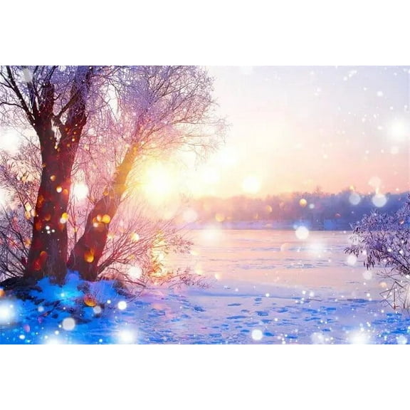 Dreamy Light Bokeh Wonderland Scene Baby Newborn Photography Backdrop Seamless Photographic Studio Photo Background Wall