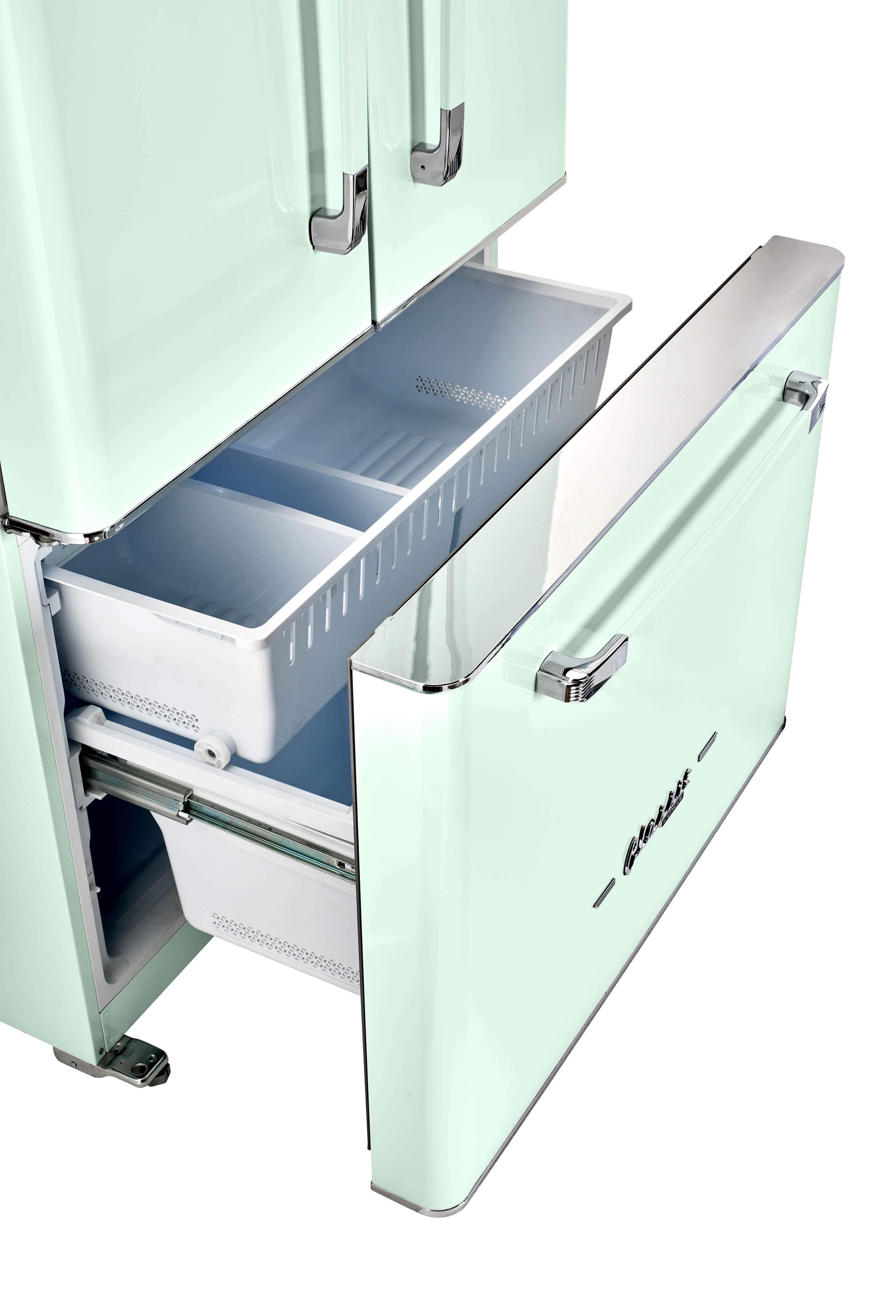 Unique Appliances Ugp-595Lac Classic Retro Pro 36" Wide 21.4 Cu. Ft. Energy Star Certified