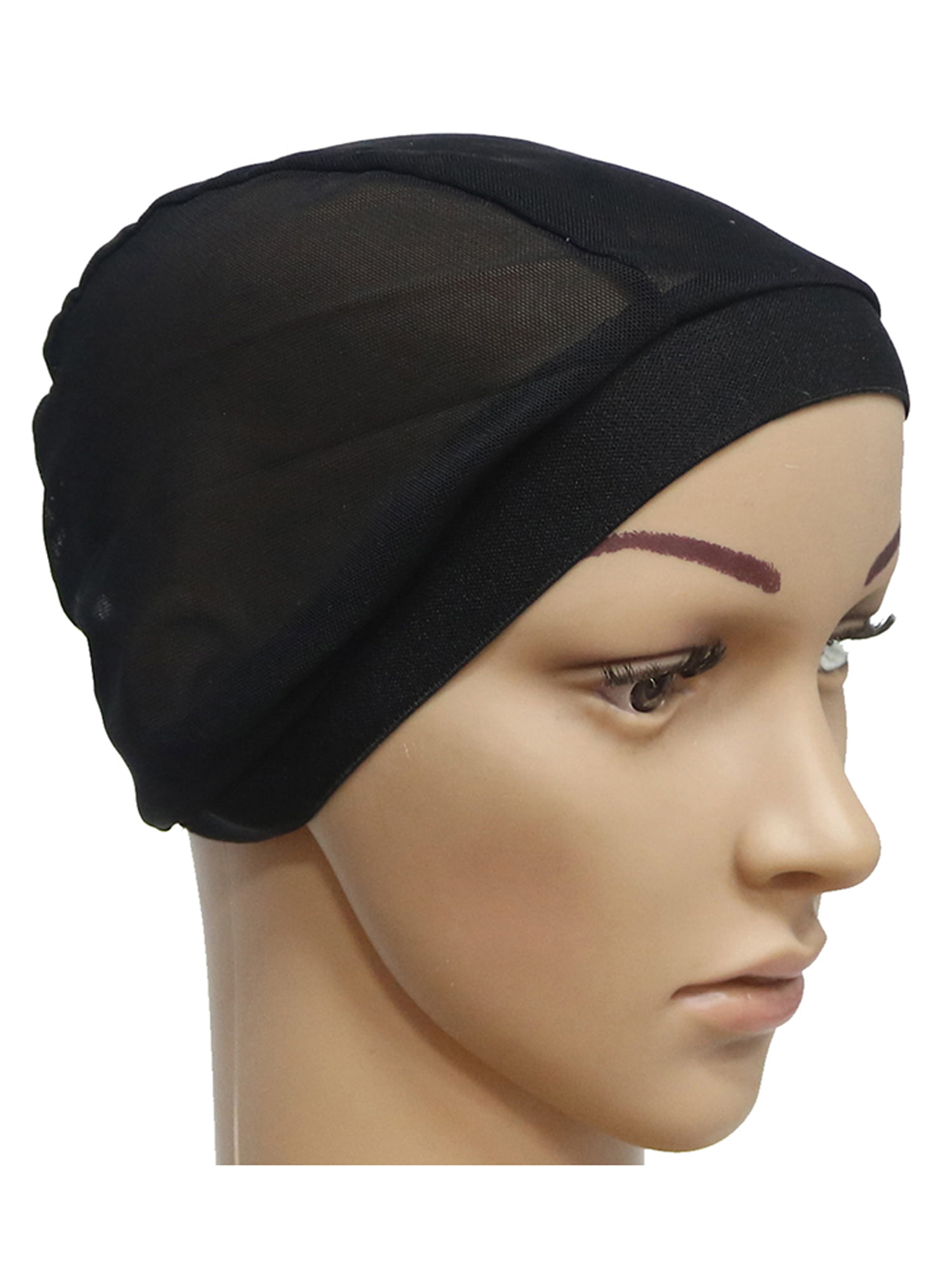 Underscarf Muslim Print Headwear Inner Cap Turban Beanie Islamic Women Hat Hijab 