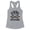 Heather Grey, variant on Taking My Recipes to the Grave Tank Top Fitted Racerback Women's X-Large White